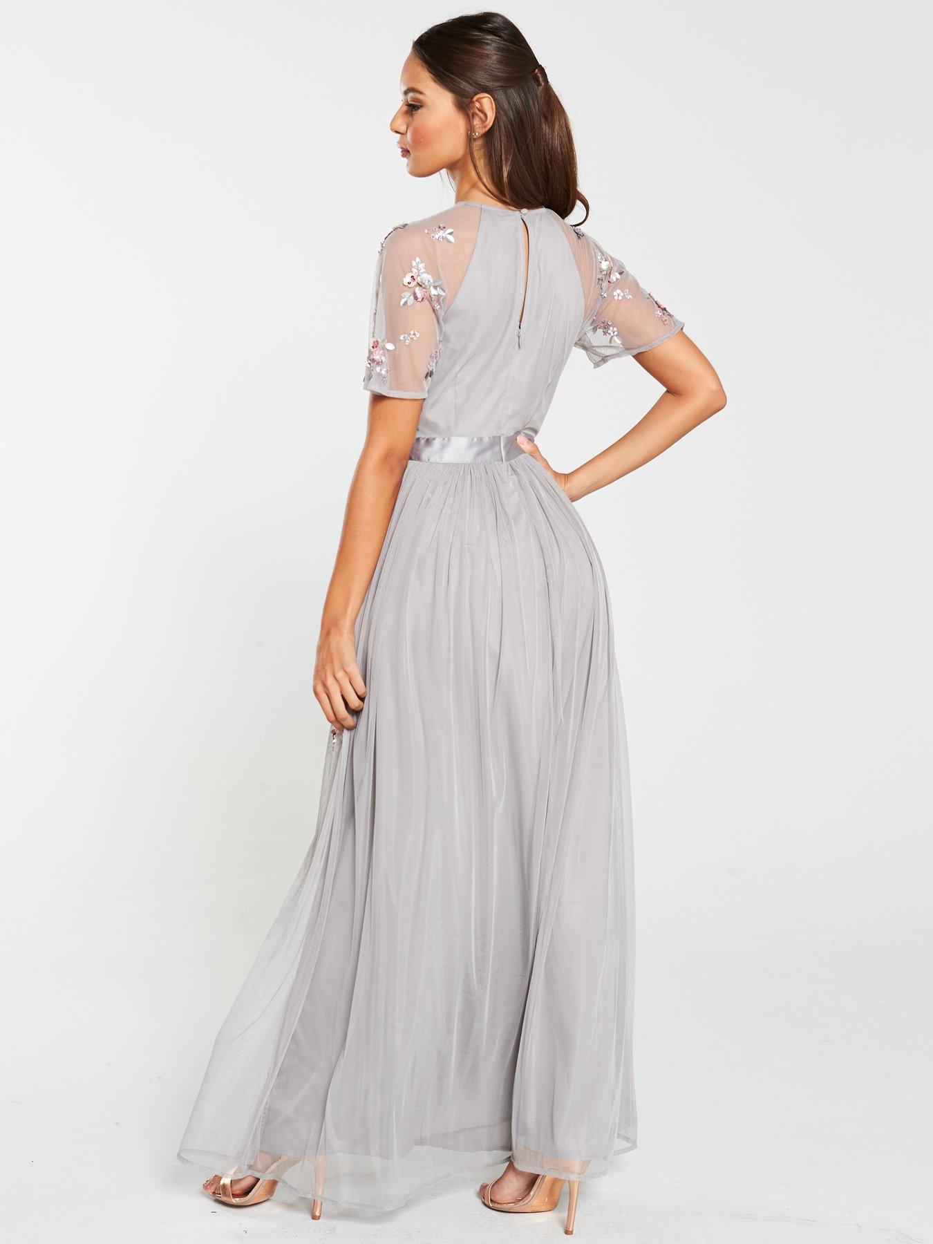 embellished bridesmaid dresses uk
