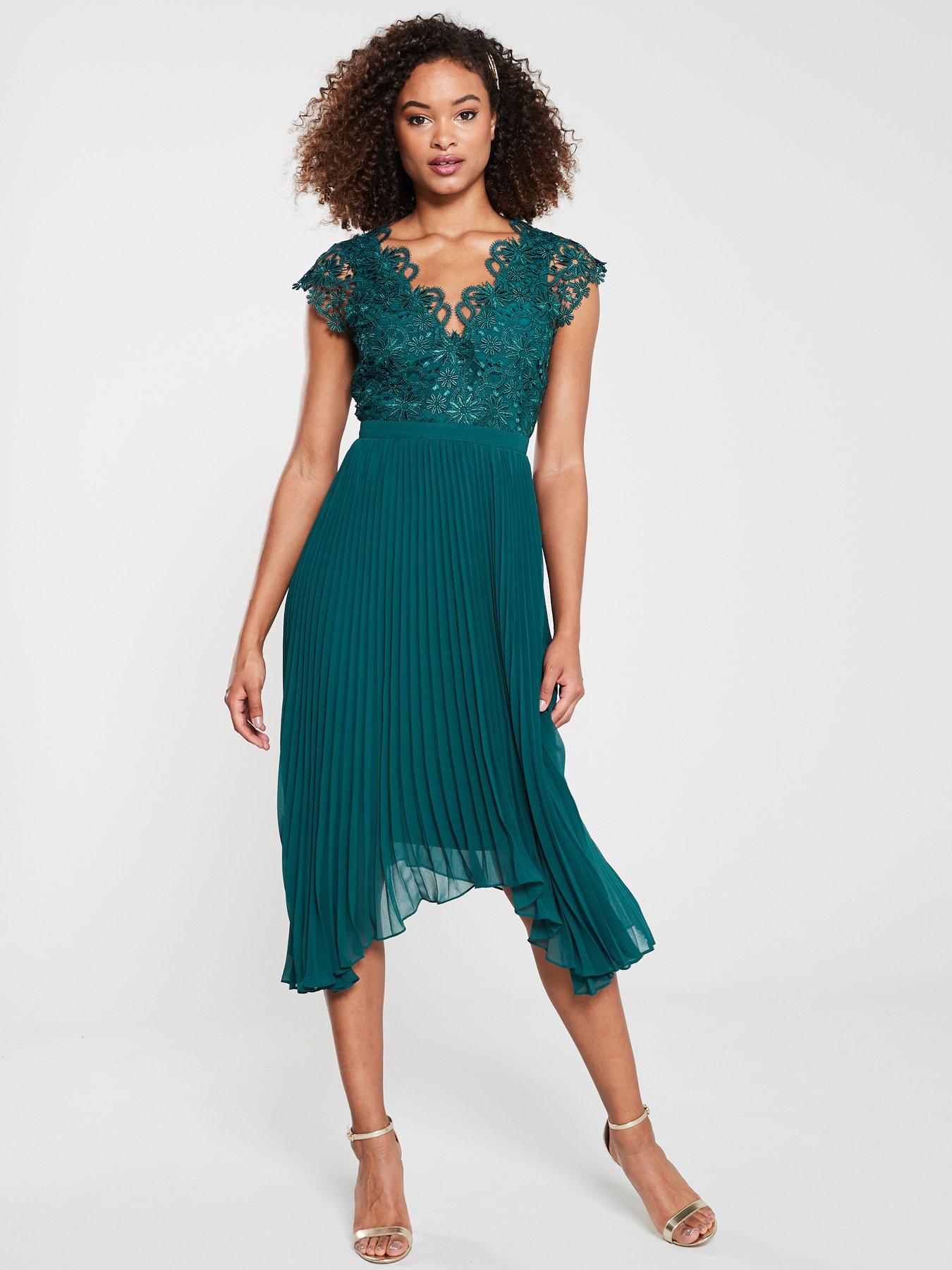 midi occasion dresses with sleeves uk