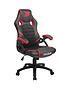  image of brazen-puma-pc-gaming-chair-black-and-red