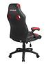 image of brazen-puma-pc-gaming-chair-black-and-red