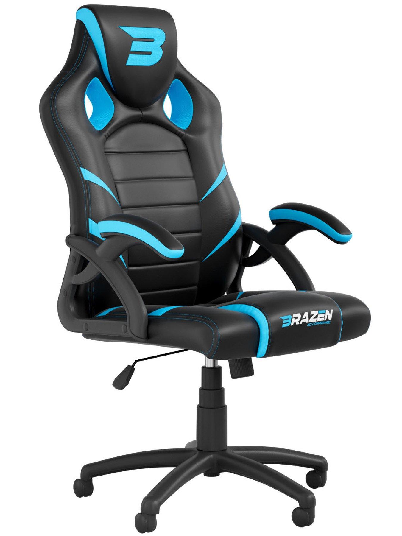 Brazen blue gaming chair sale