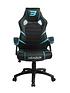  image of brazen-puma-pc-gaming-chair-black-and-blue
