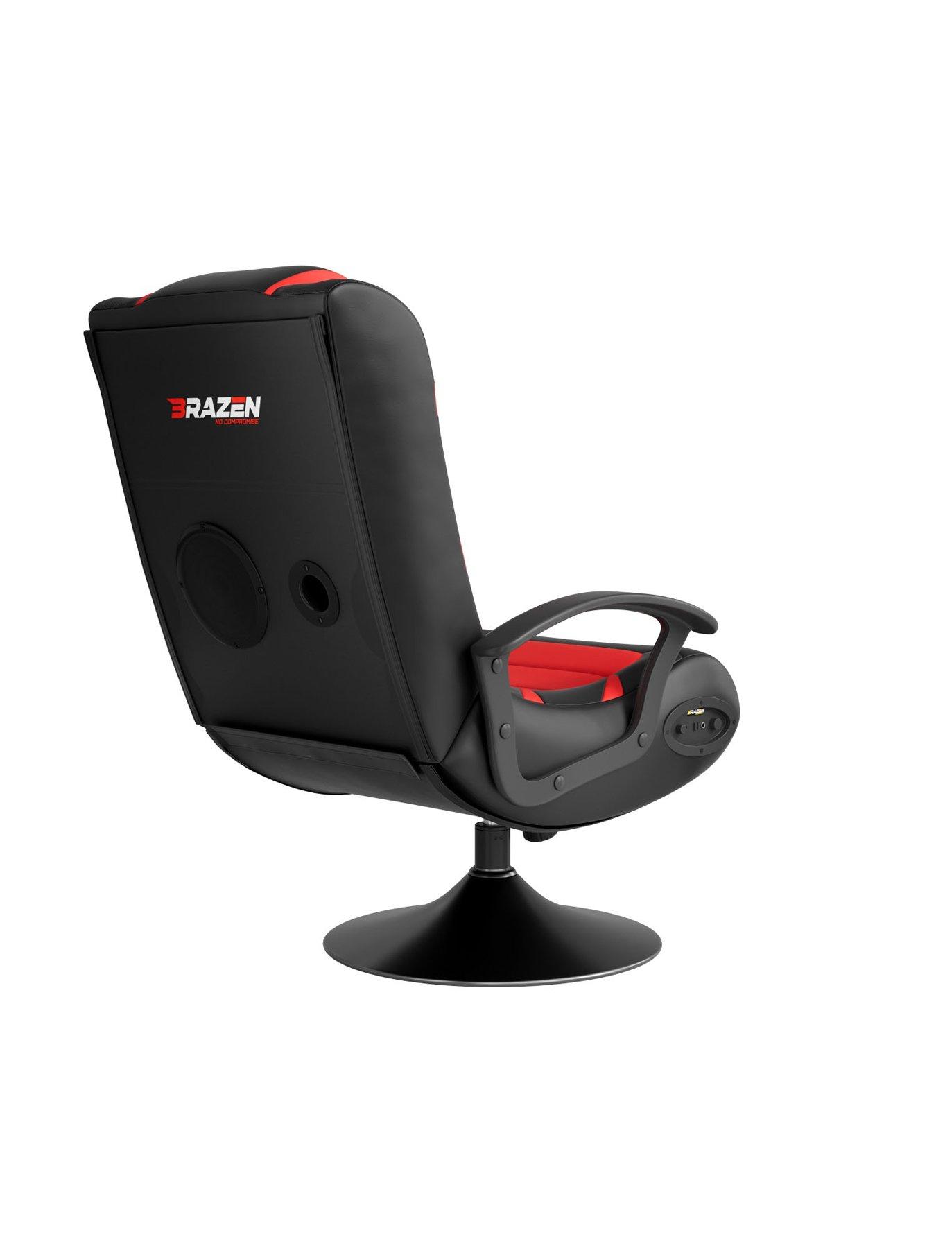 Brazen Pride 2 1 Bluetooth Gaming Chair Black And Red Very Co Uk