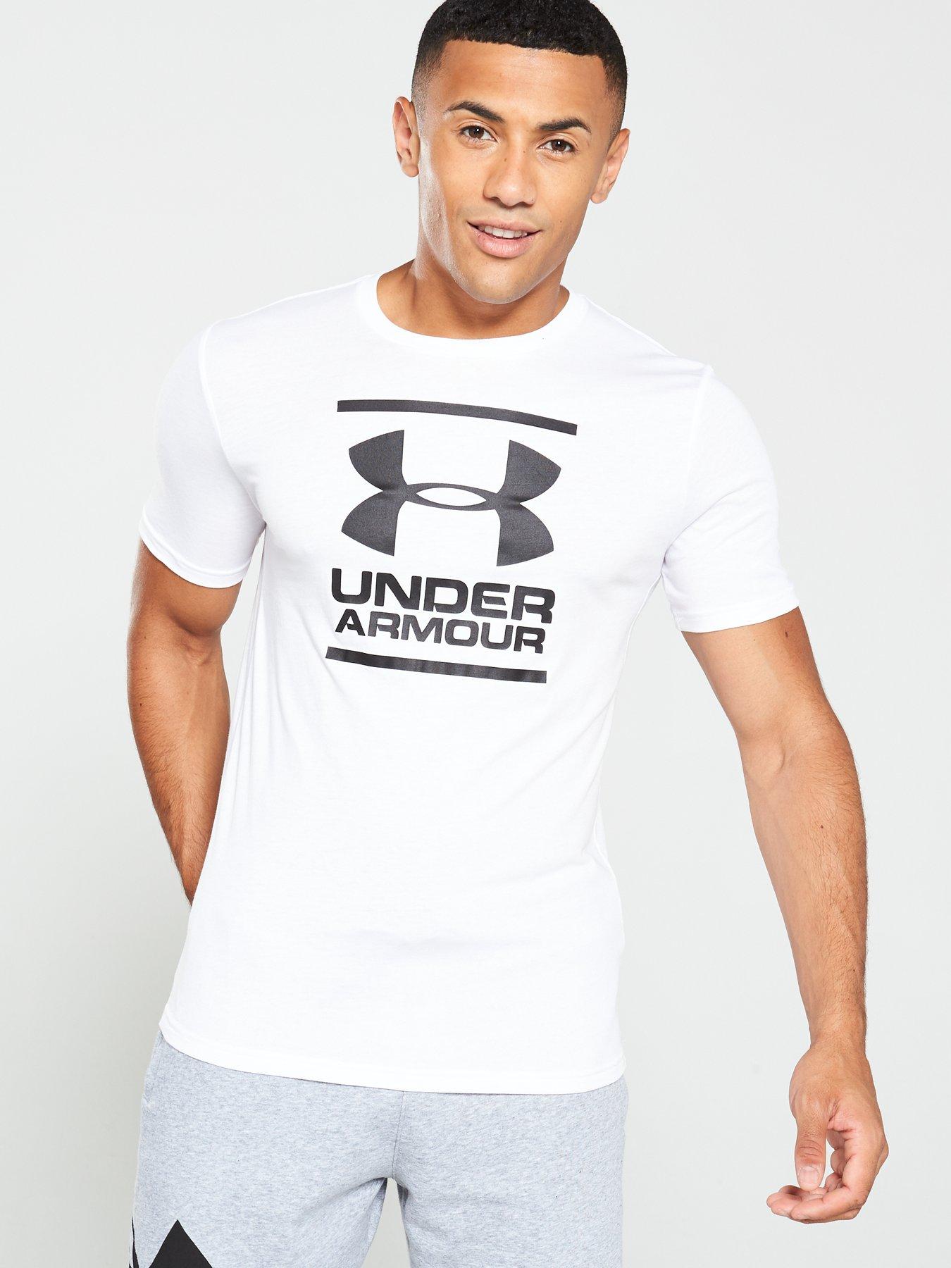 UNDER ARMOUR Gl Foundation Short Sleeve T-Shirt - White