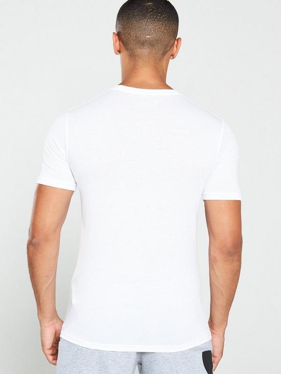 stillFront image of under-armour-gl-foundation-short-sleeve-t-shirt-white