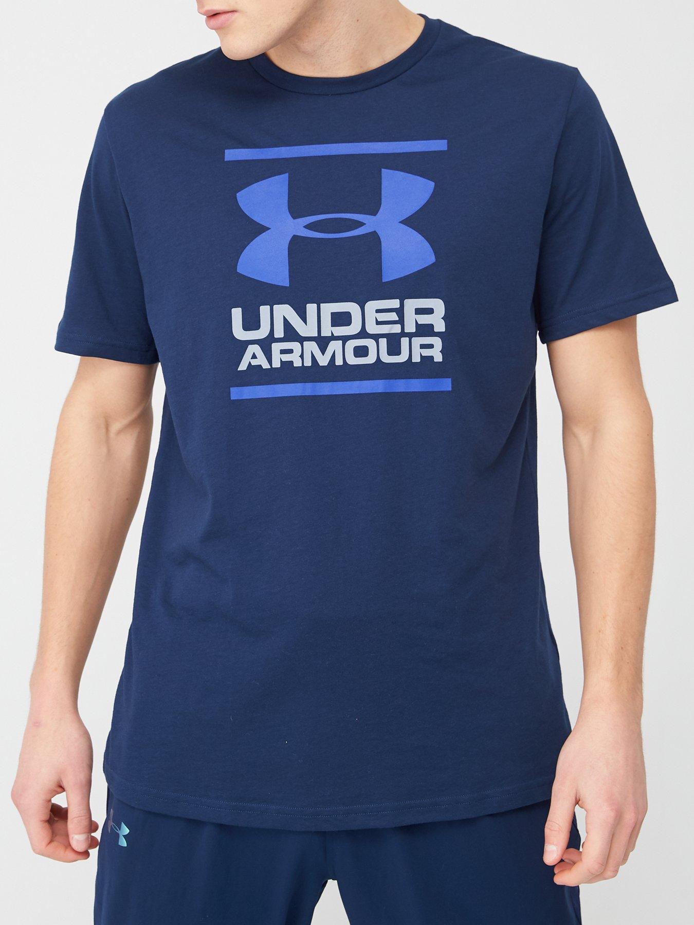 under armour t shirt blue