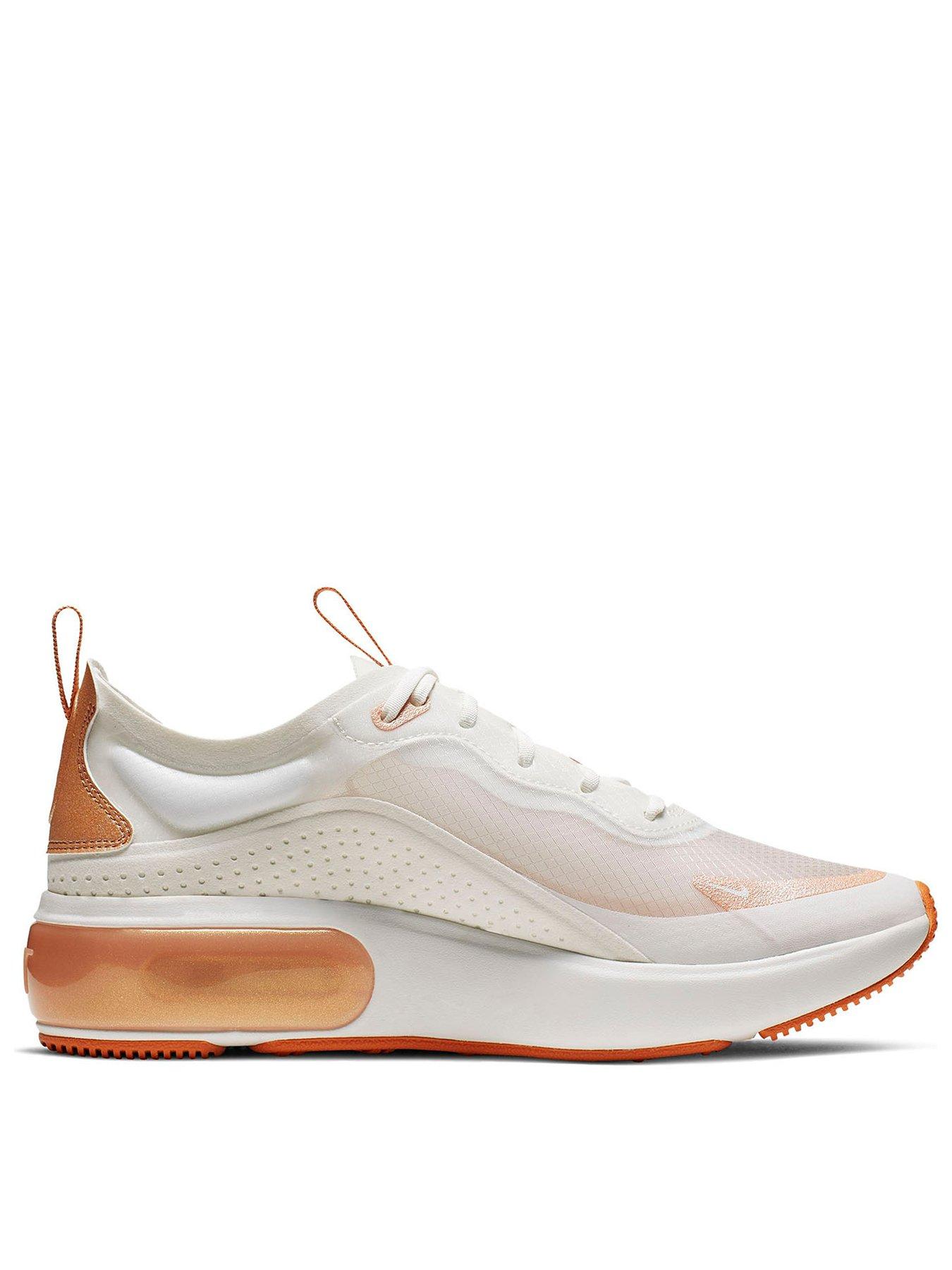 nike white premium dia trainers