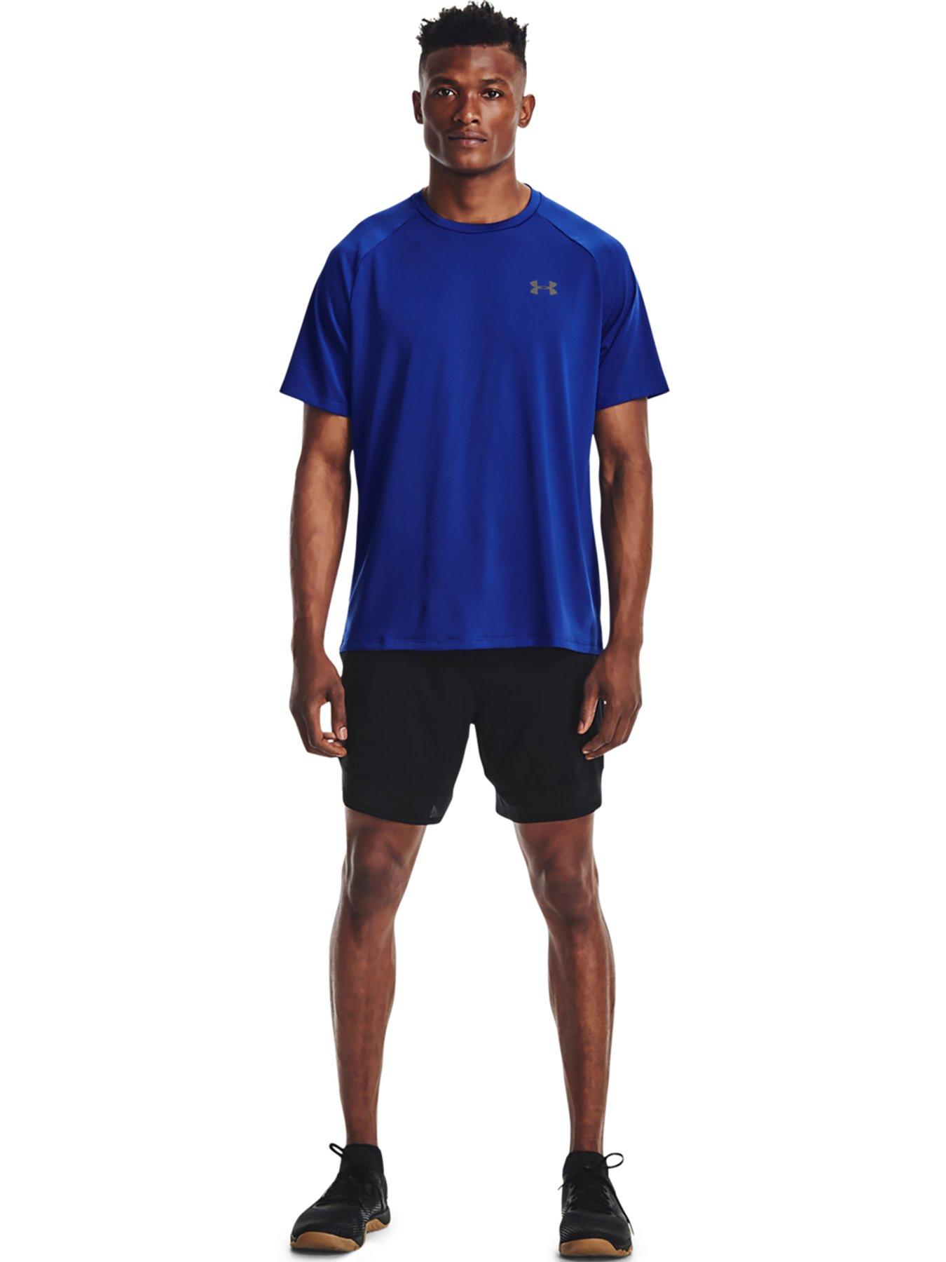 UNDER ARMOUR Tech 2.0 Short Sleeve T shirt Blue Grey Very