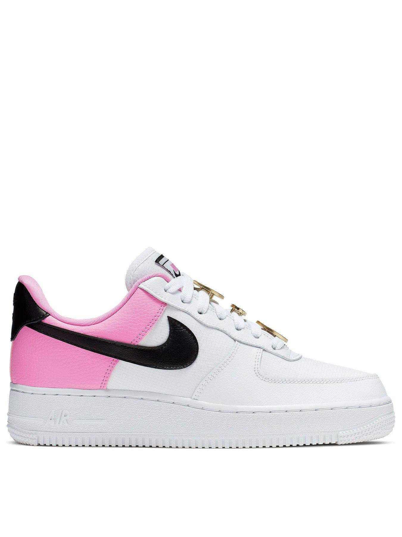 Nike Air Force 1 '07 SE - White/Pink | very.co.uk