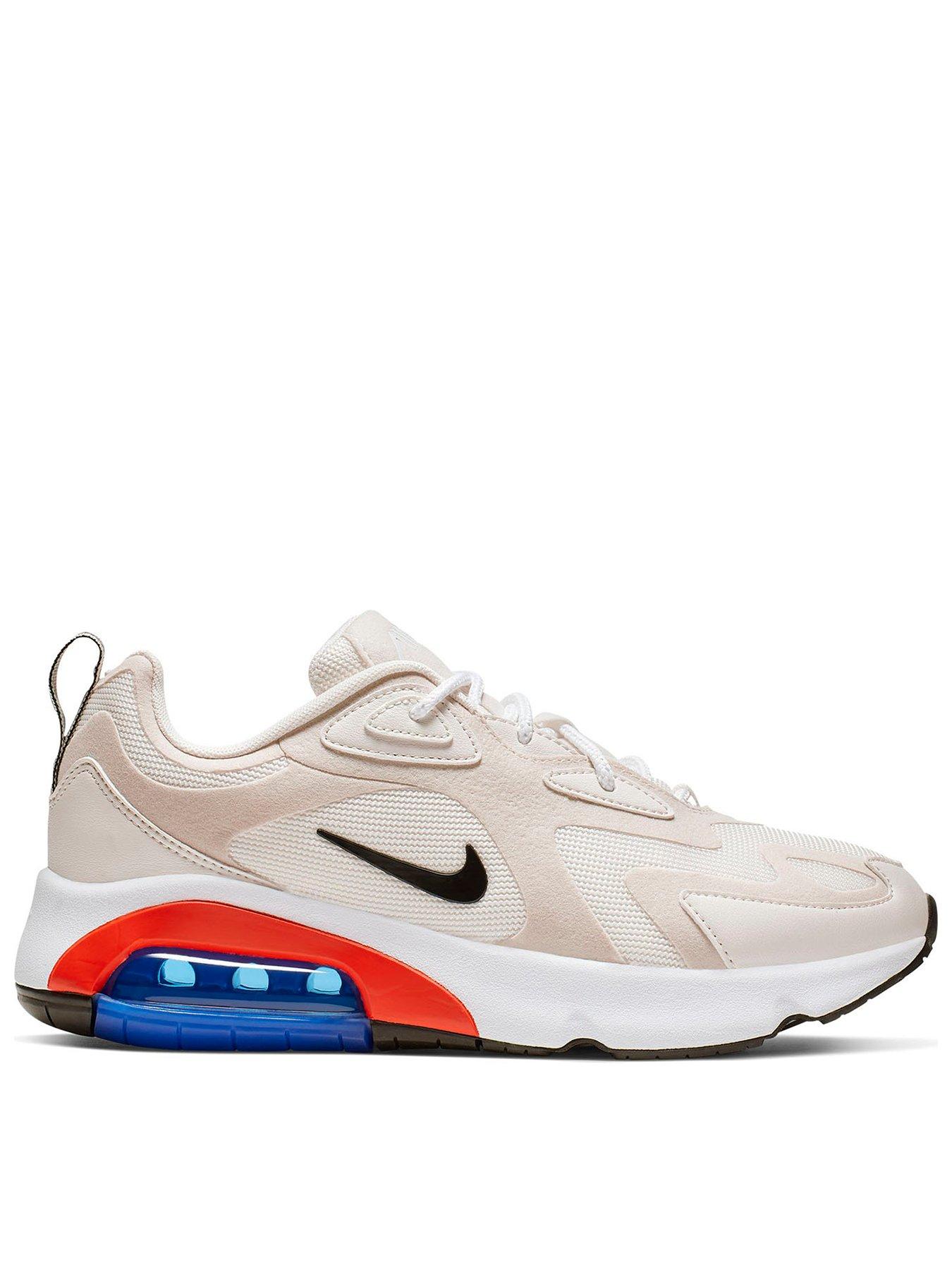 nike air max 200 trainers in cream