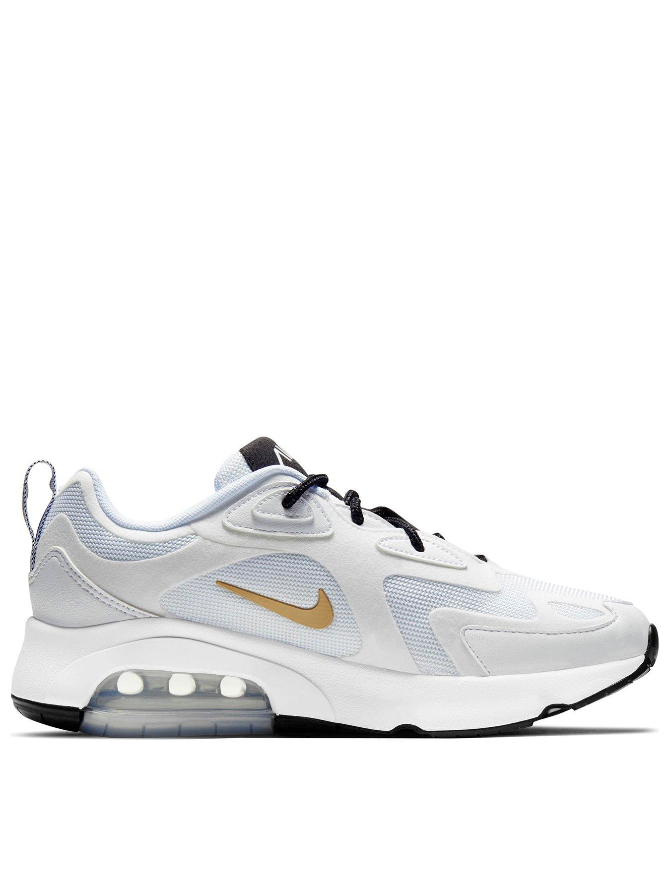 nike air max 200 white white white