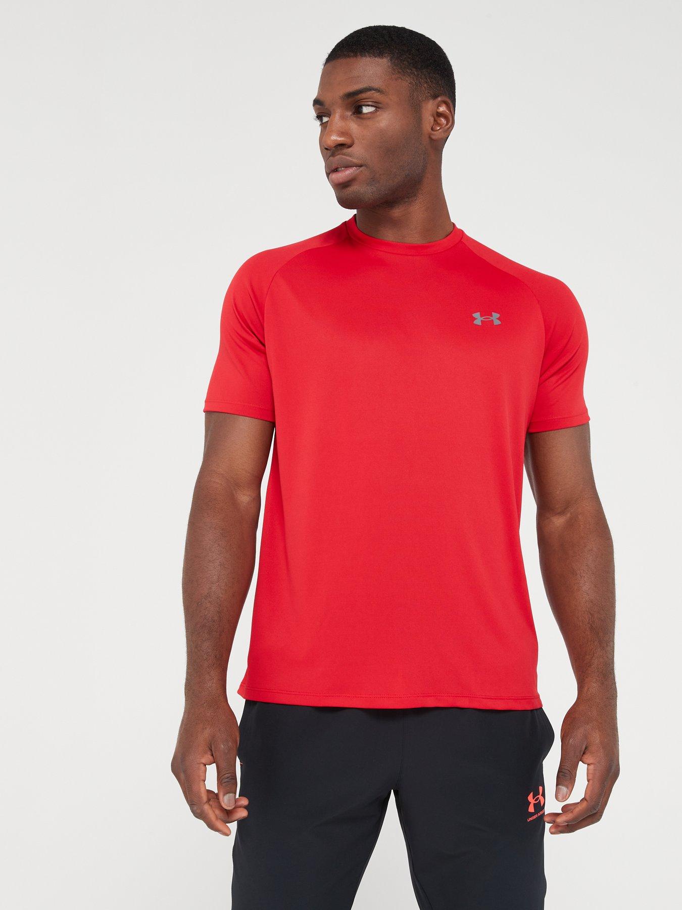 undefined Tech 2.0 Short Sleeve T-Shirt - Red/Grey