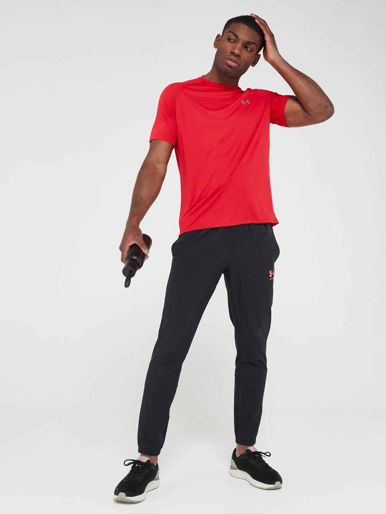 Image 5 of 5 of UNDER ARMOUR Tech 2.0 Short Sleeve T-Shirt - Red/Grey