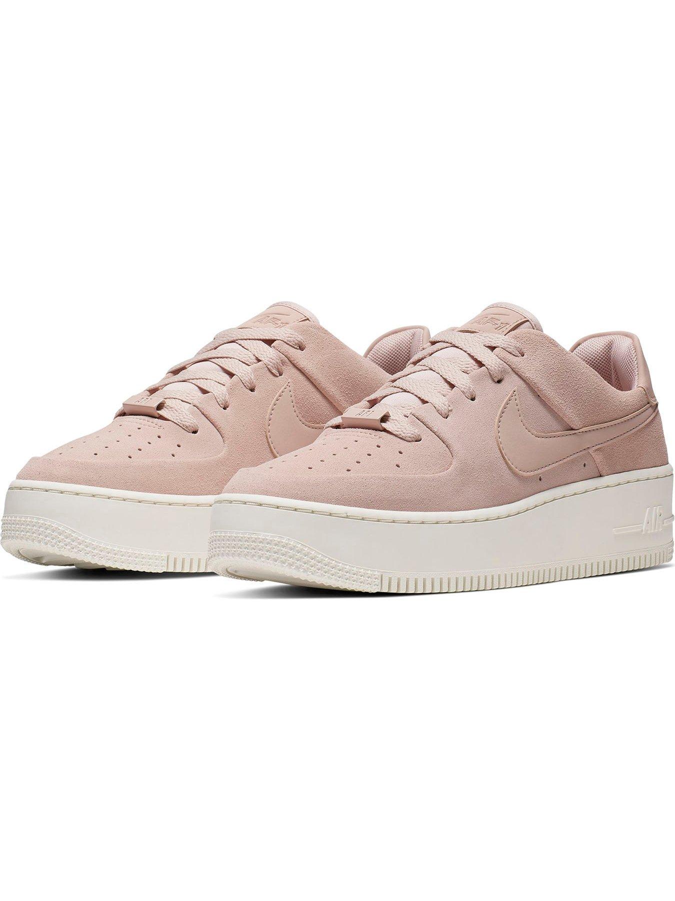 pale pink air force ones