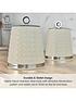  image of morphy-richards-dimensions-set-of-three-storage-canisters-ndash-ivory-cream