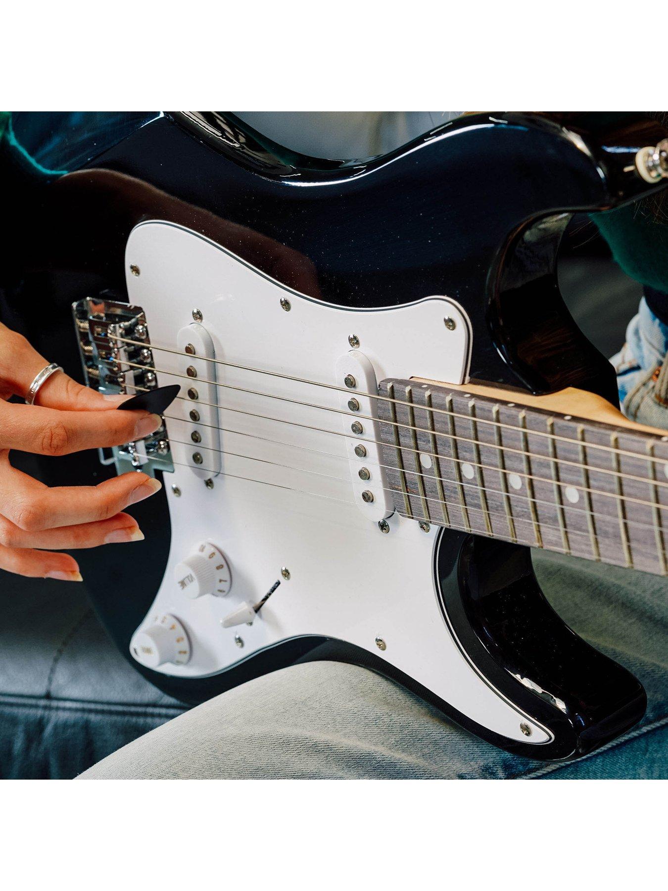 Image 6 of 6 of Rocket 3/4 Size Electric Guitar Ultimate Kit with 10W Amp - 6 Months FREE Lessons - Black