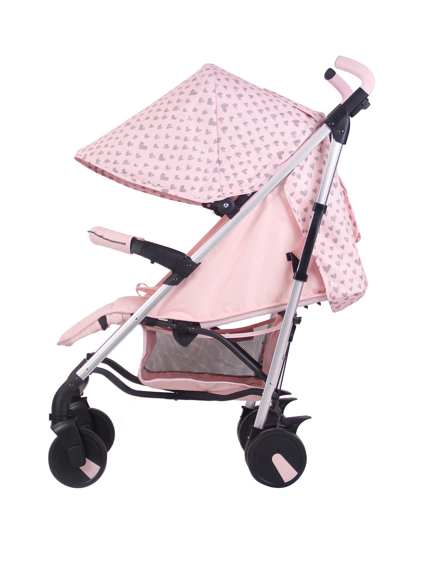 my babiie stroller pink