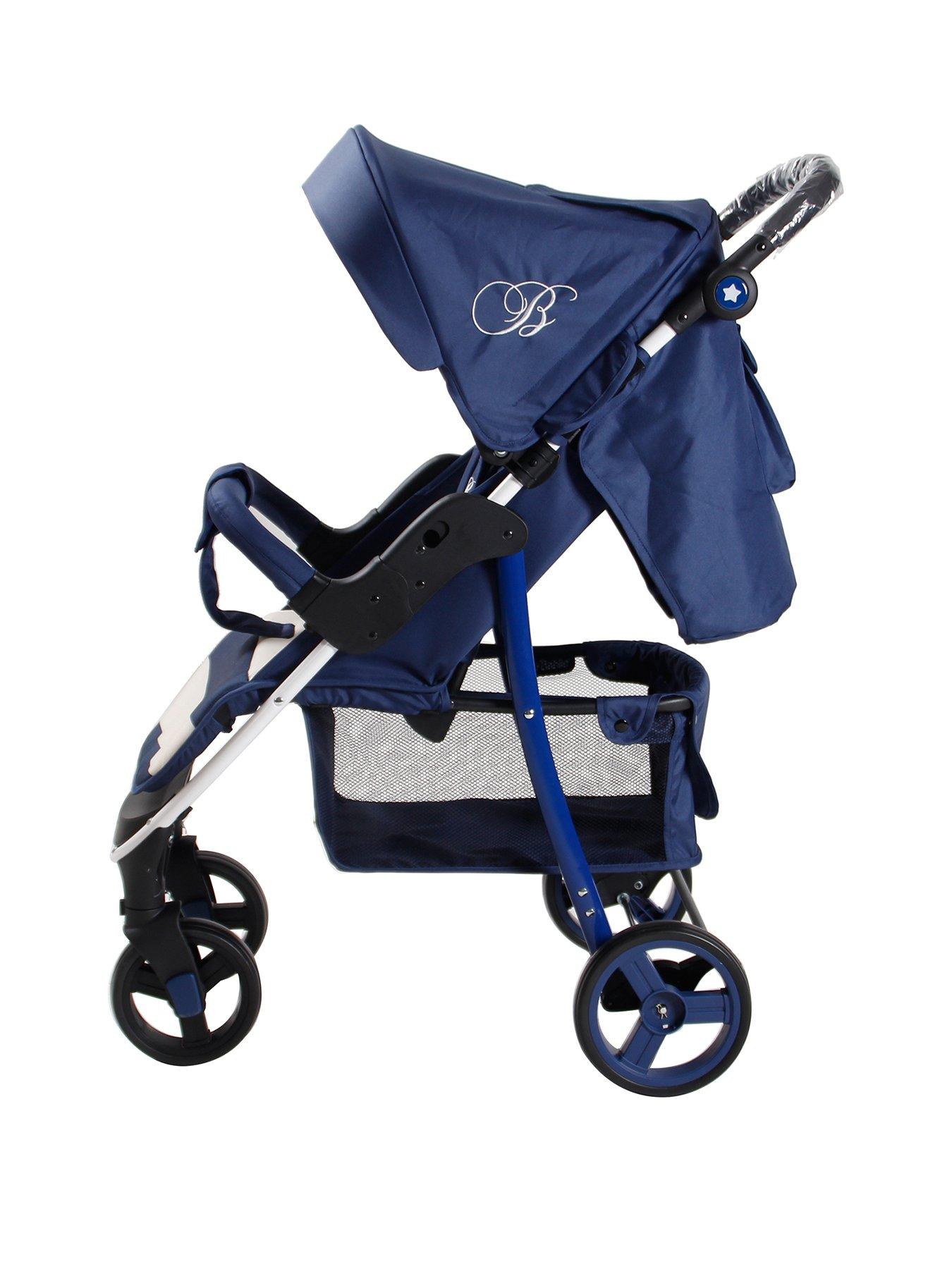 My Babiie Billie Faiers MB30 Blue Stripes Pushchair very