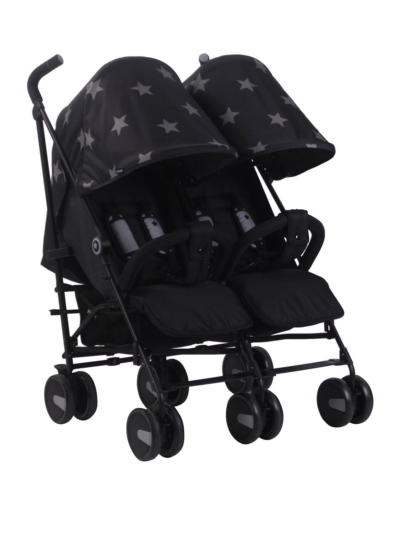 my babiie double pushchair