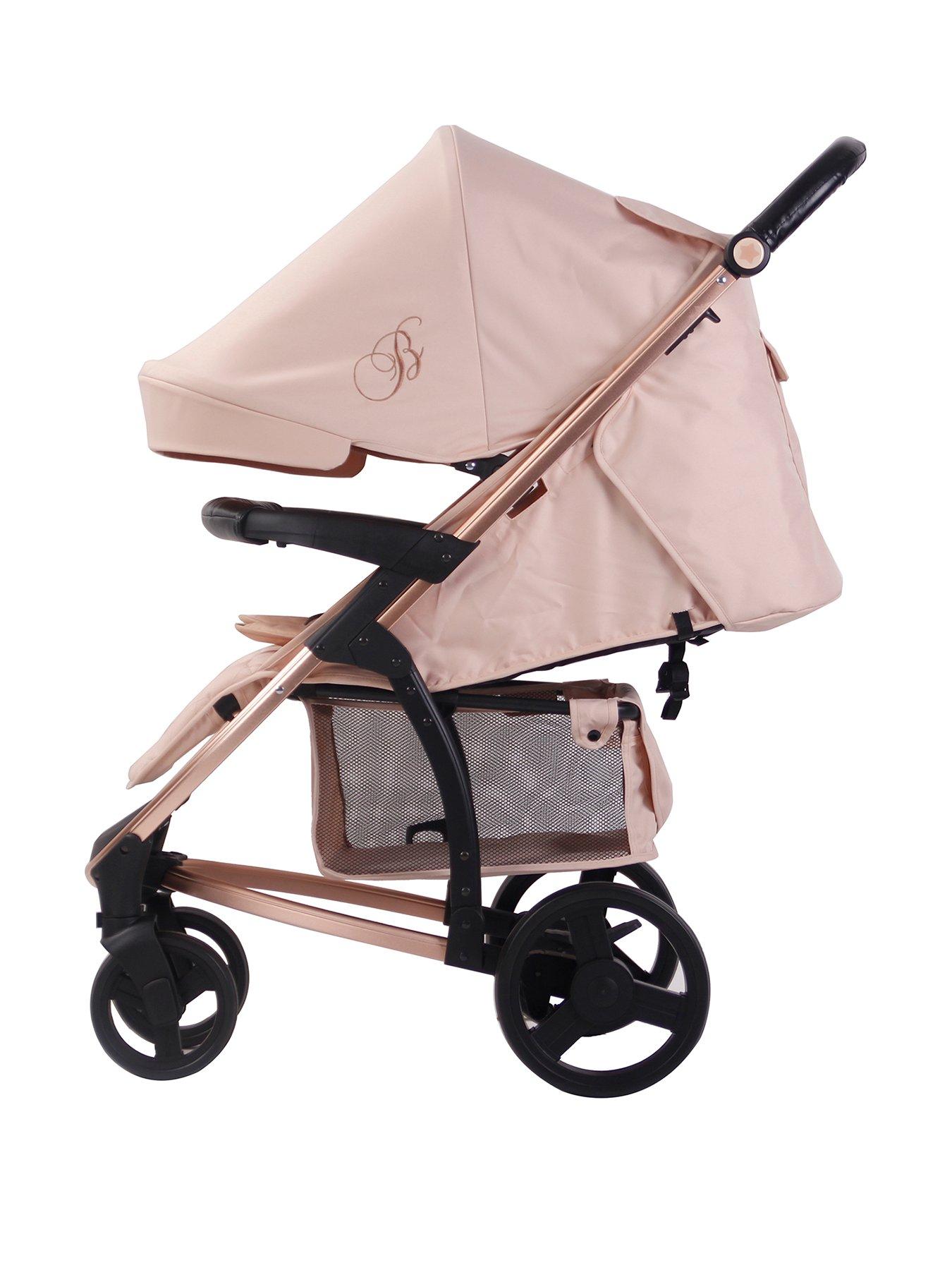 silver cross rose gold stroller