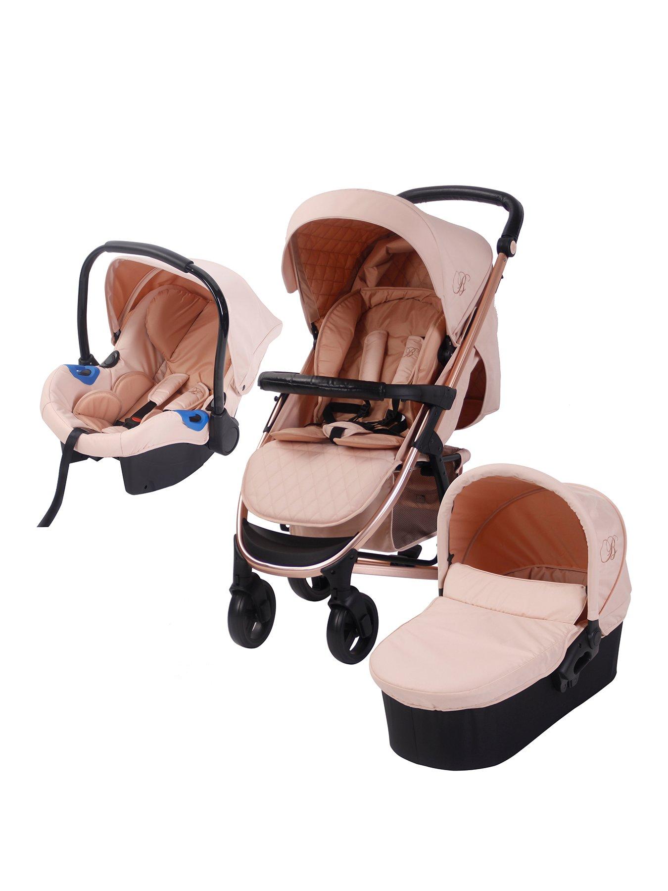 billie faiers rose gold pram