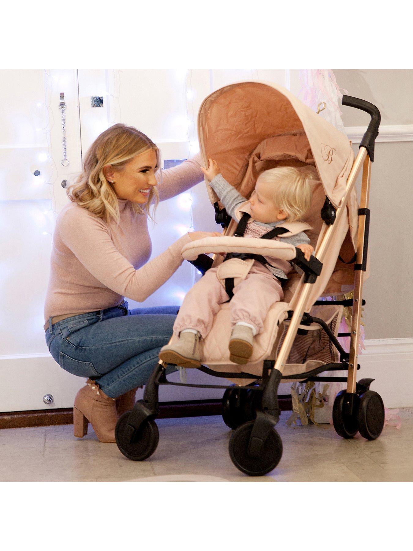 billie faiers rose gold stroller