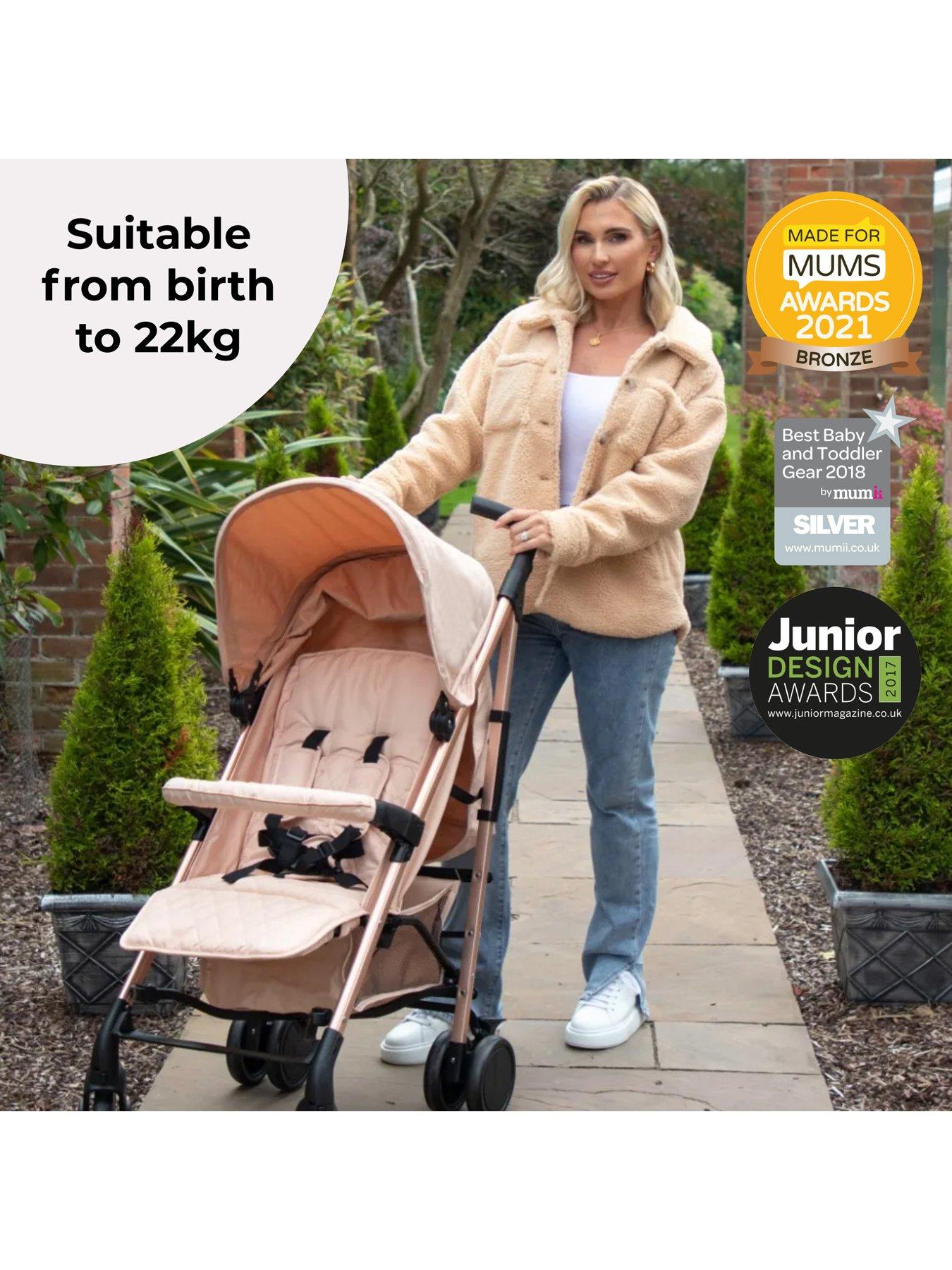 My Babiie Billie Faiers MB51 Rose Gold Blush Stroller Very