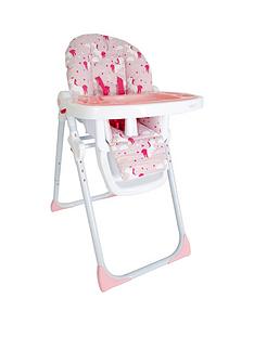 My Babiie My Babiie Katie Piper MBHC8UN Pink Unicorns Premium Highchair