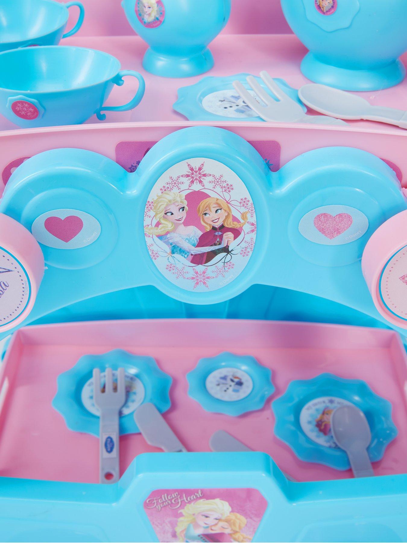 disney frozen tea trolley set