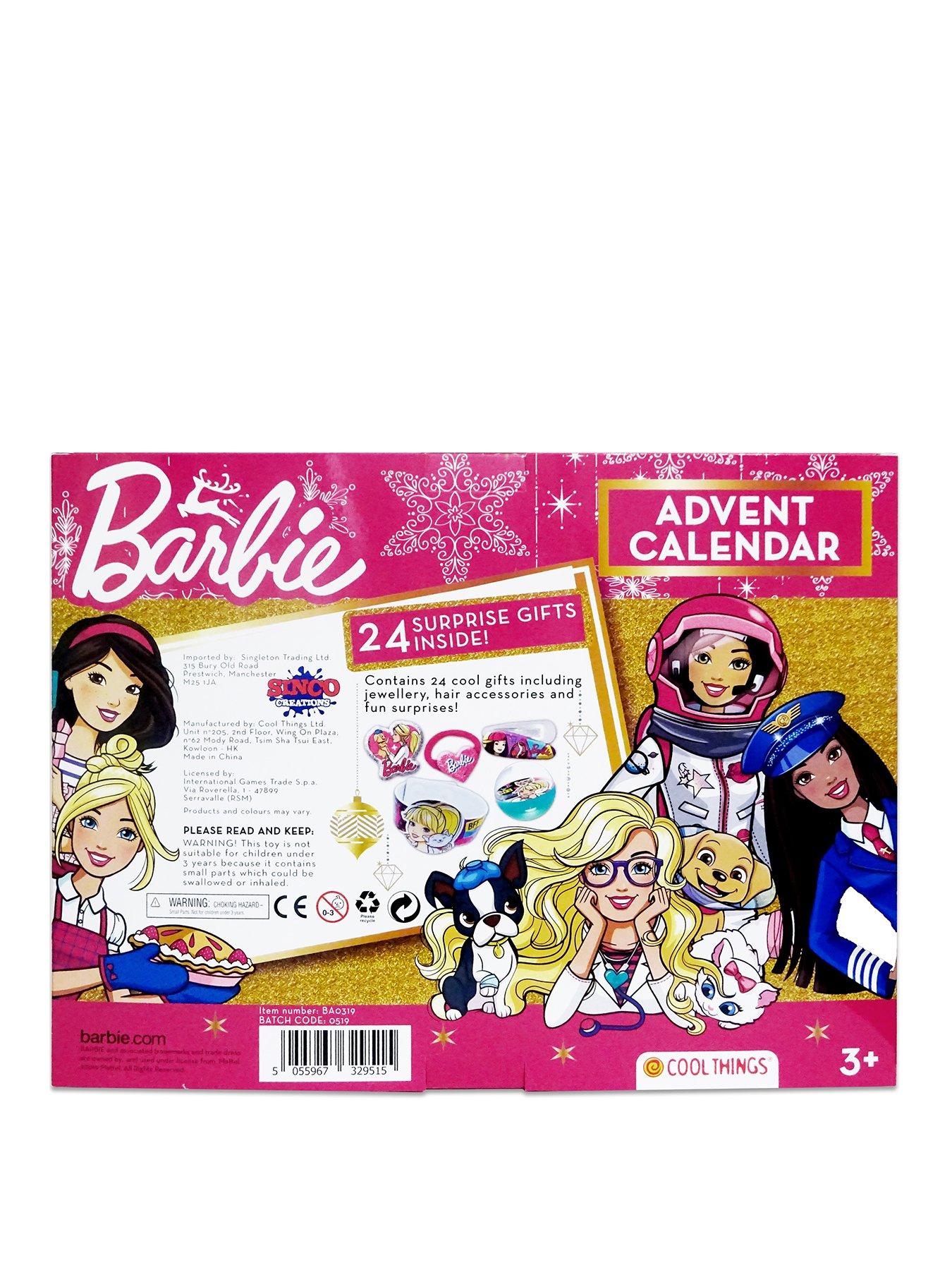 barbie advent calendar 2019