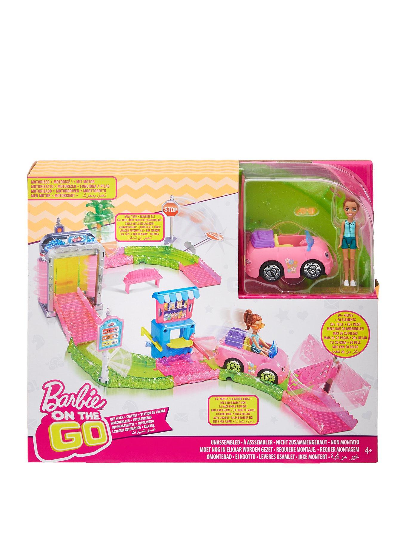 barbie on the go car