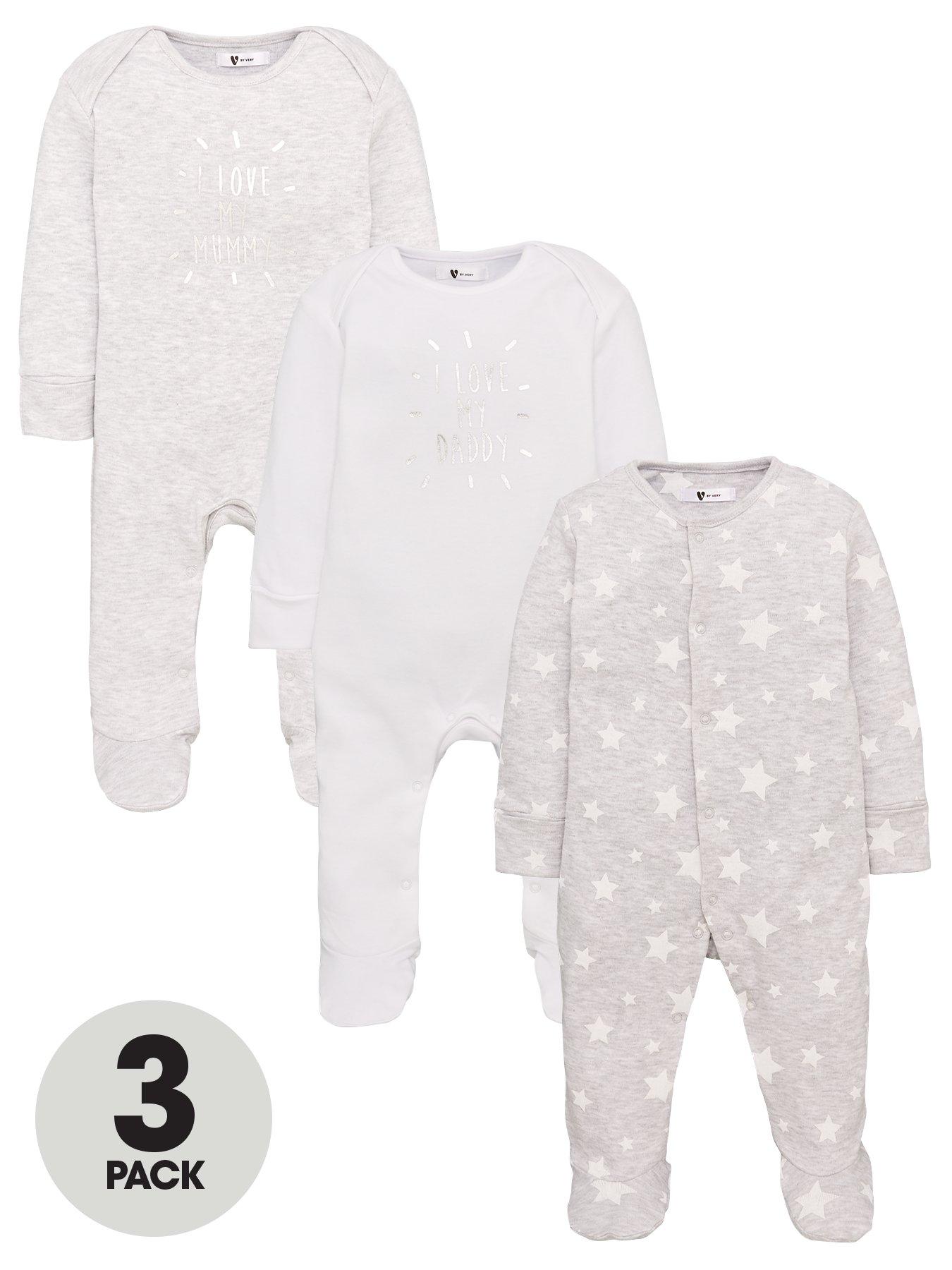 i love mummy and daddy sleepsuit