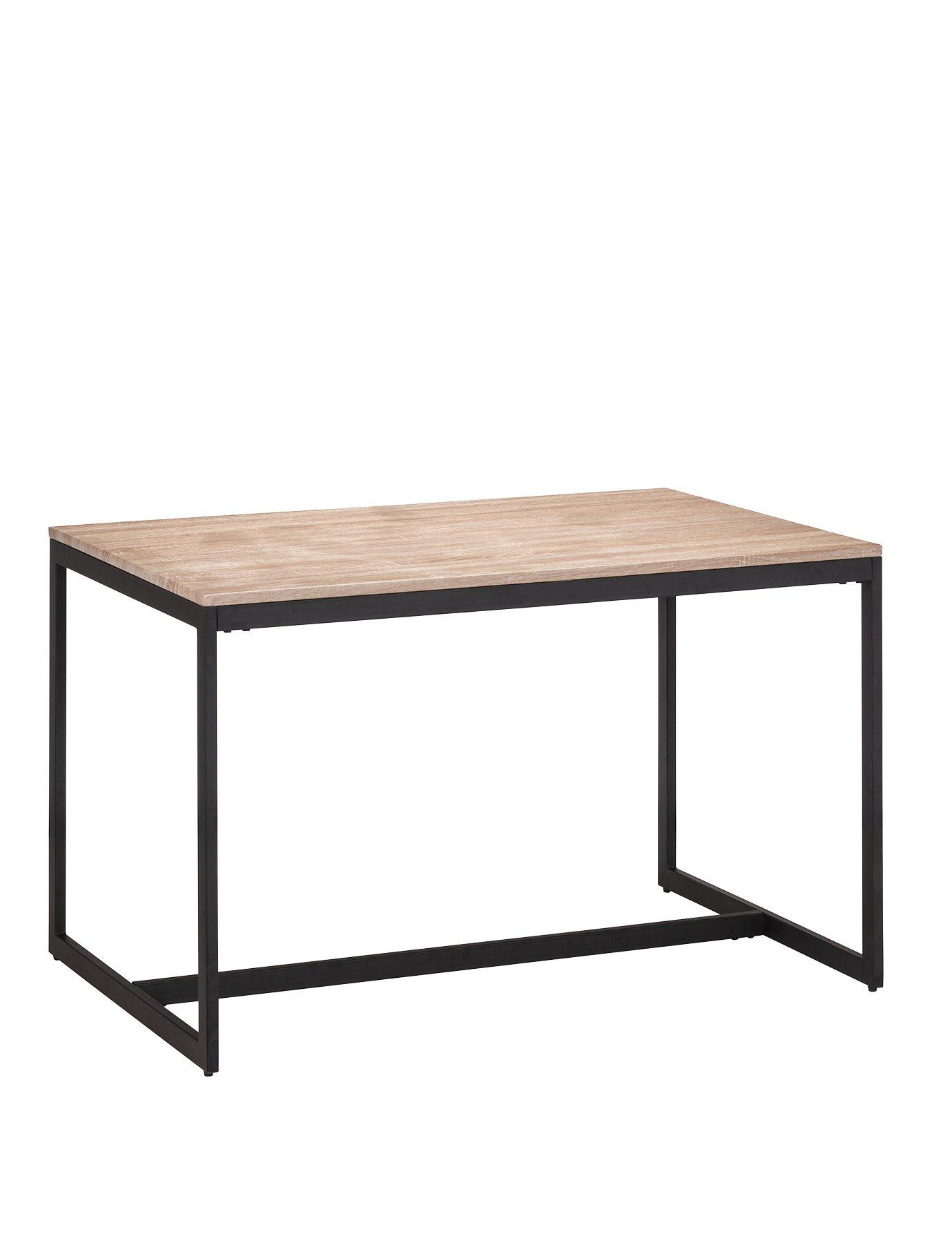 Image 3 of 4 of Julian Bowen Tribeca 120 cm Dining Table + 2 Benches