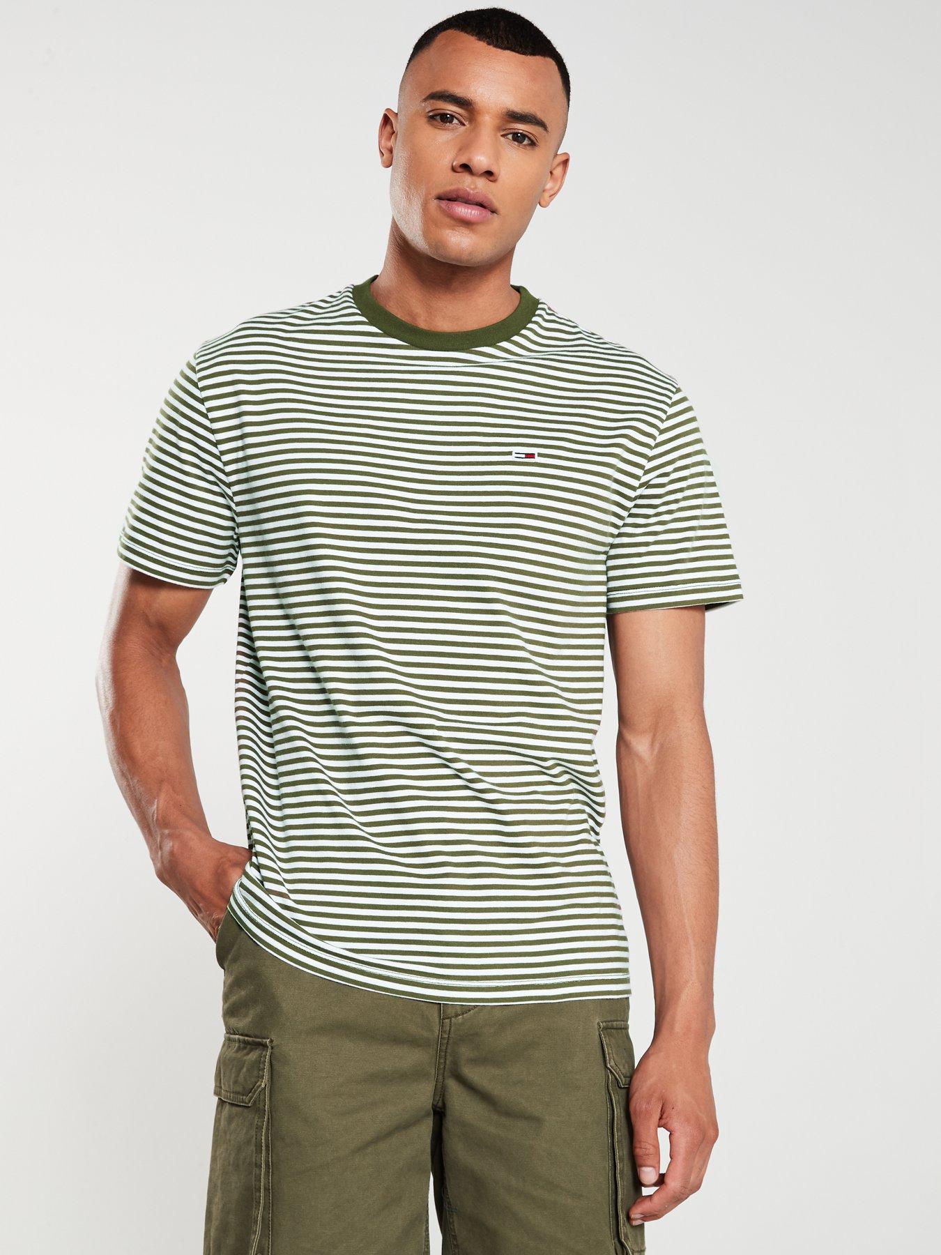 tommy jeans classic stripe t shirt