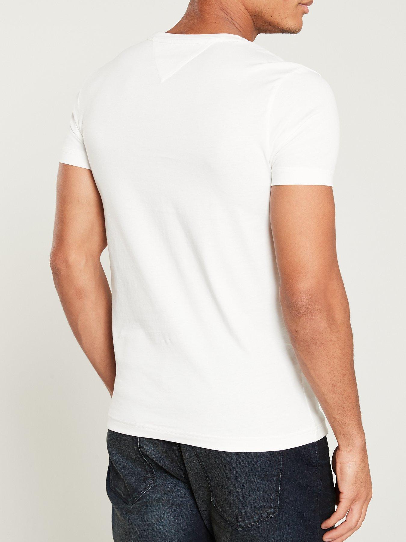 Tommy Hilfiger Core Tommy Logo T-Shirt - White