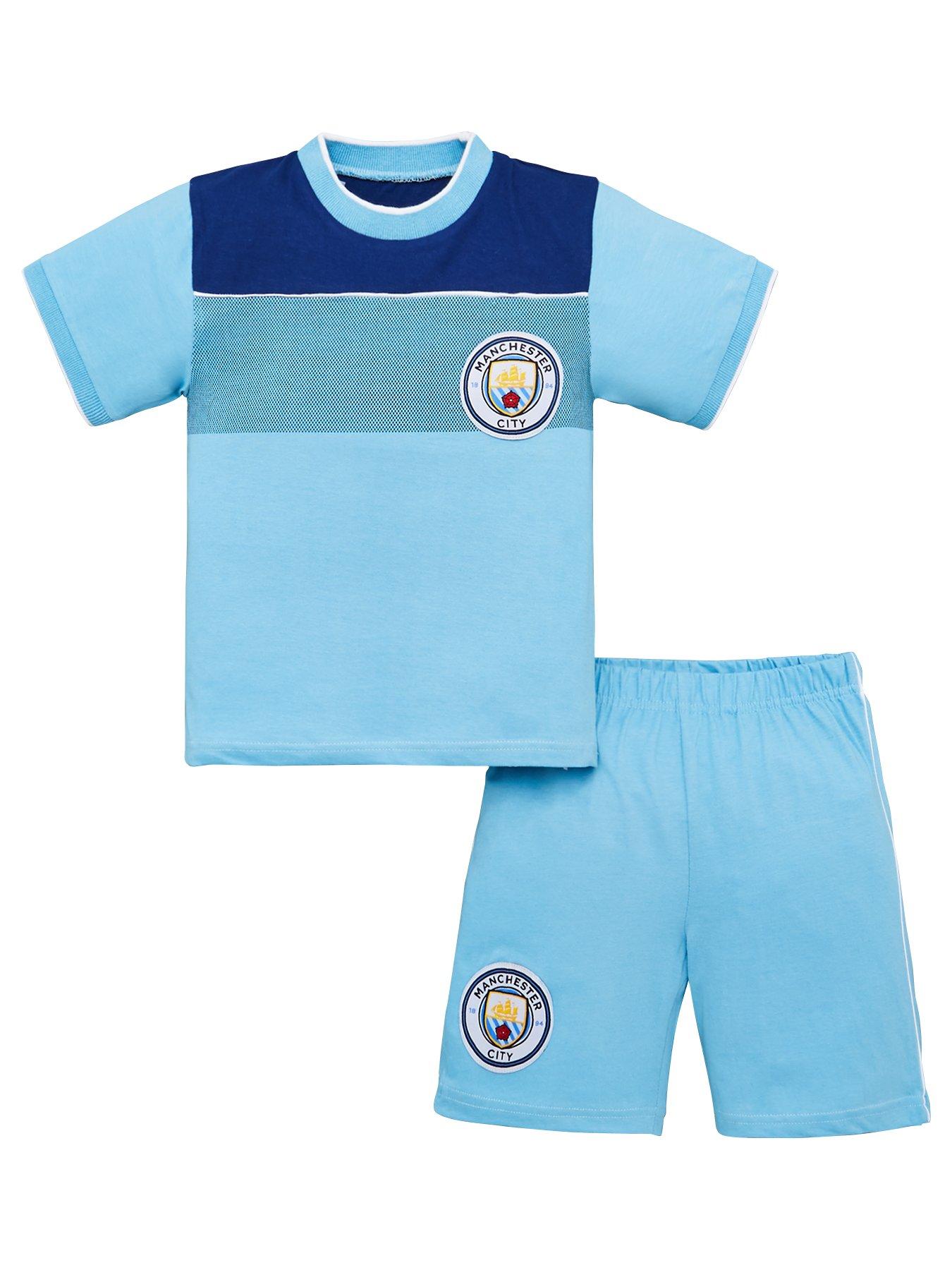 Manchester City Football Kit Childrens Shorty Pyjamas review