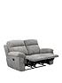  image of baron-fabric-2-seater-manual-recliner-sofa