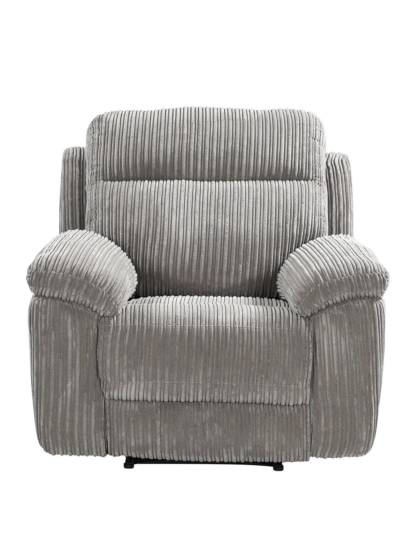 undefined Baron Fabric Manual Recliner Armchair