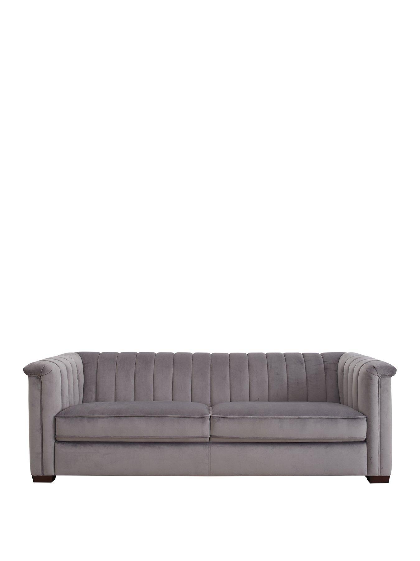 Michelle Keegan Home Hepburn Fabric 3 Seater Sofa | very.co.uk
