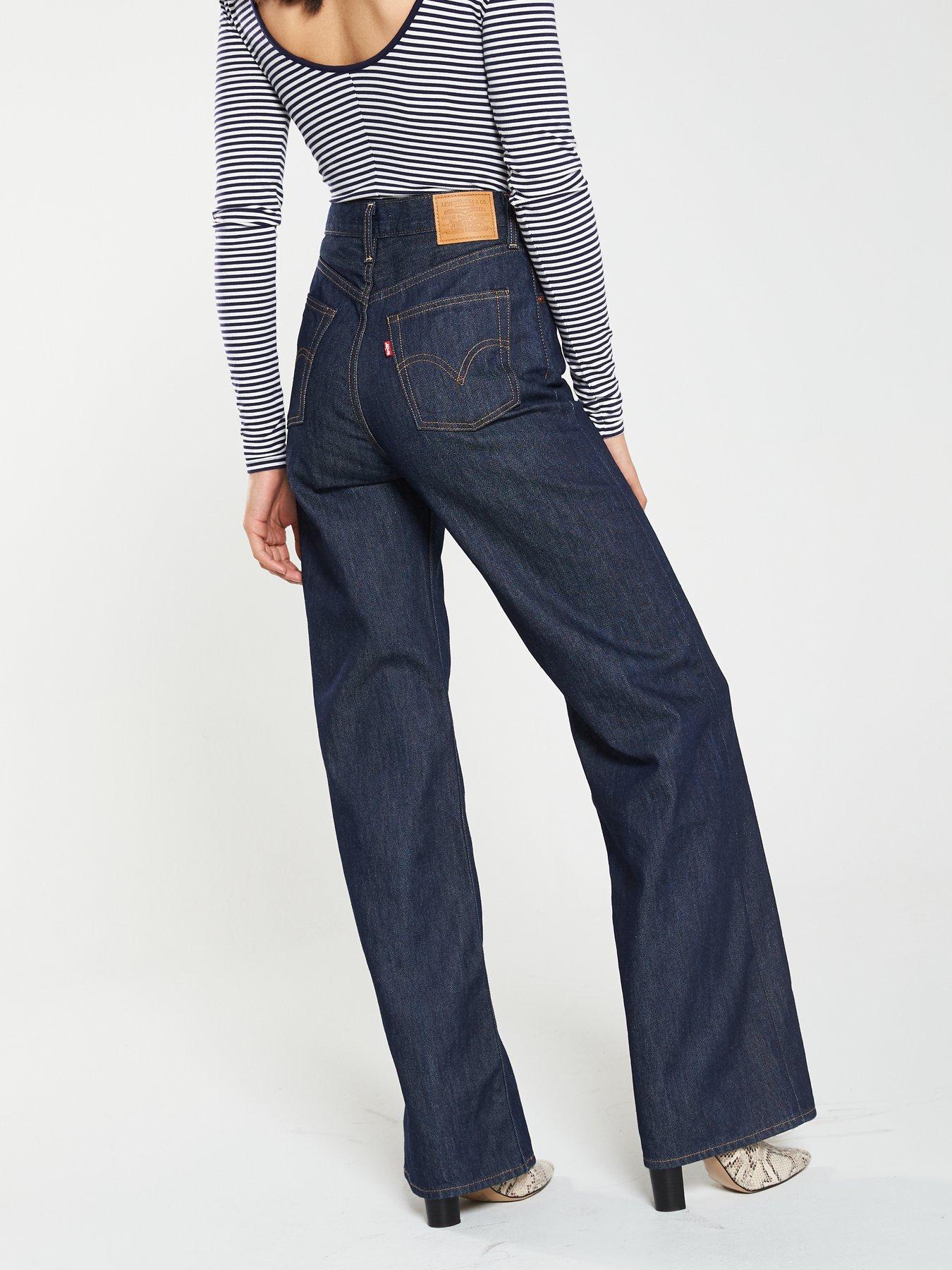 ribcage wide leg levis