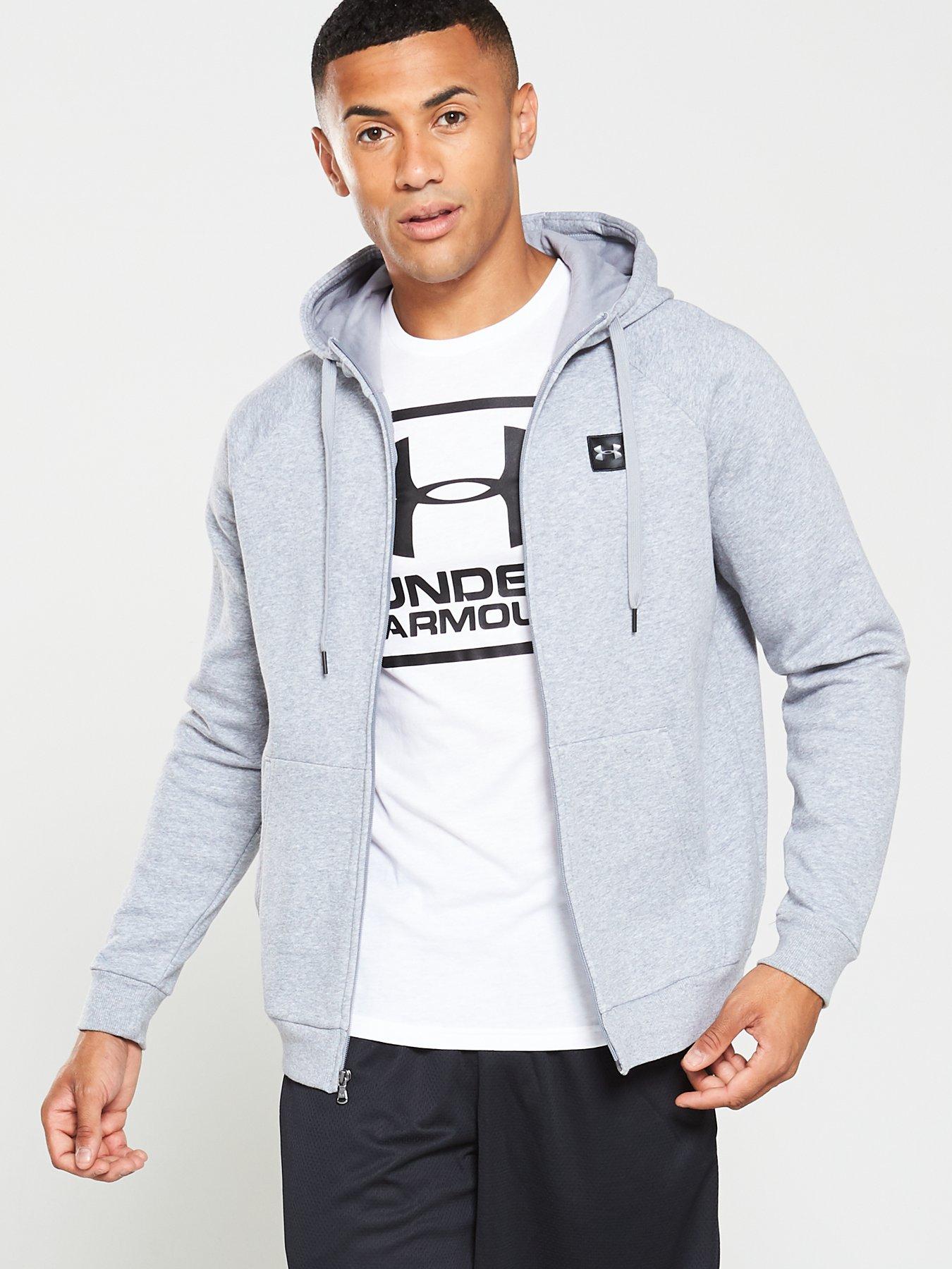 under armour rival fleece fz hoodie