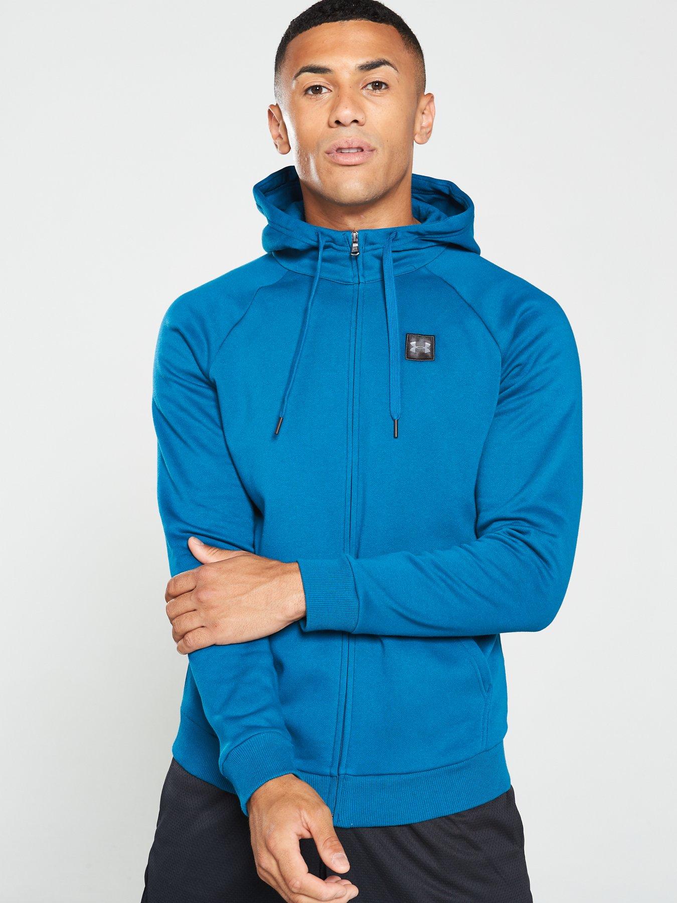 teal under armour hoodie