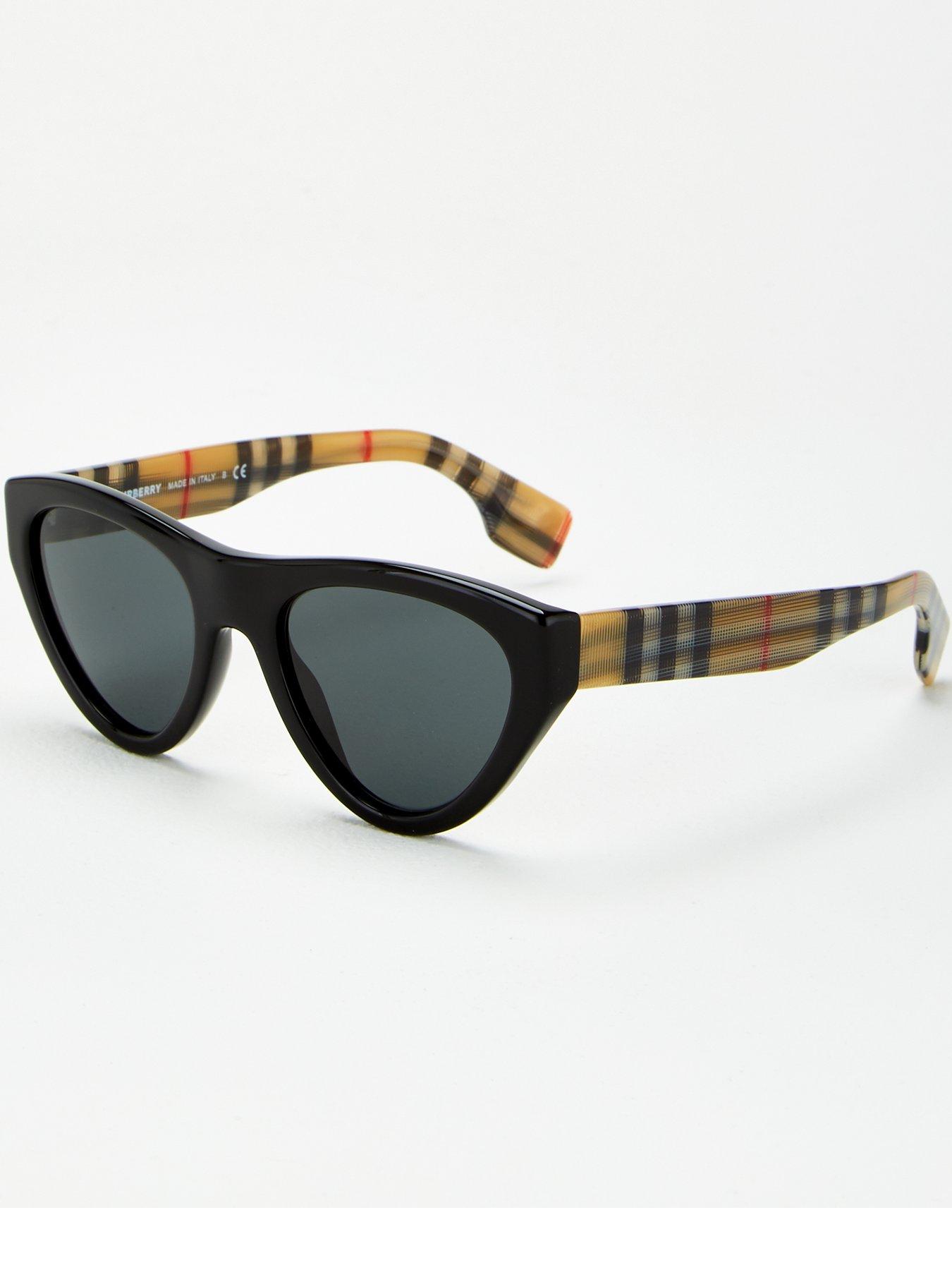 Burberry Black Print Oversized Sunglasses review