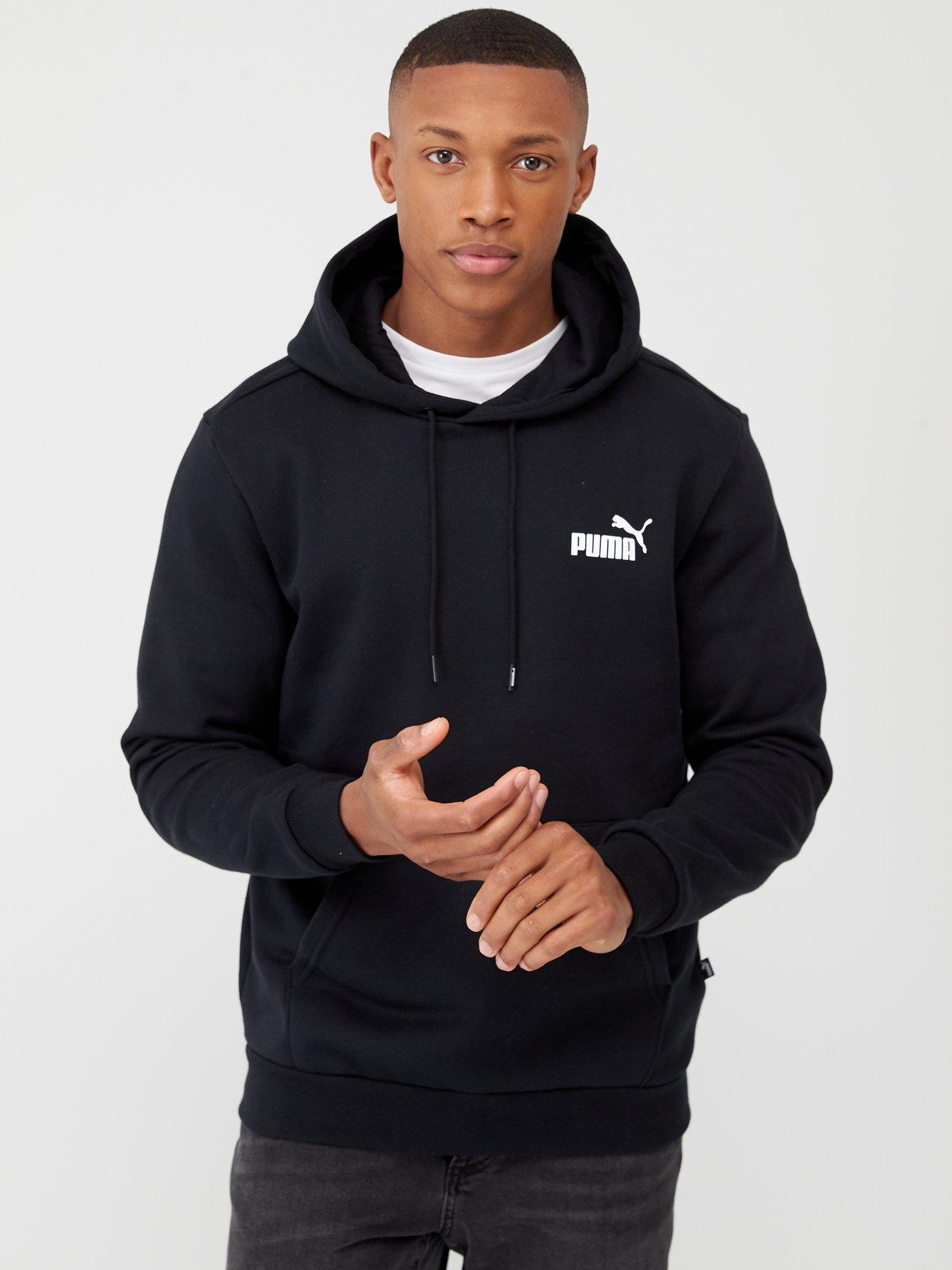 Dark grey puma hoodie hotsell