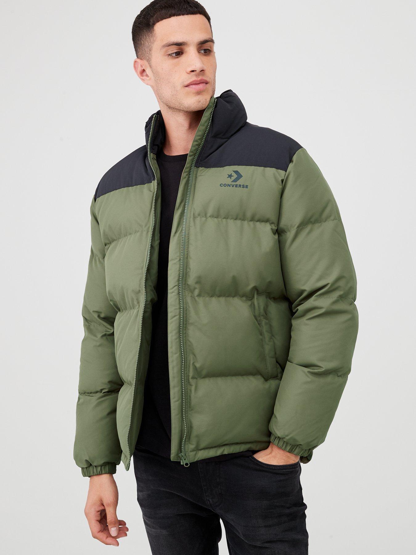 converse poly fill padded jacket