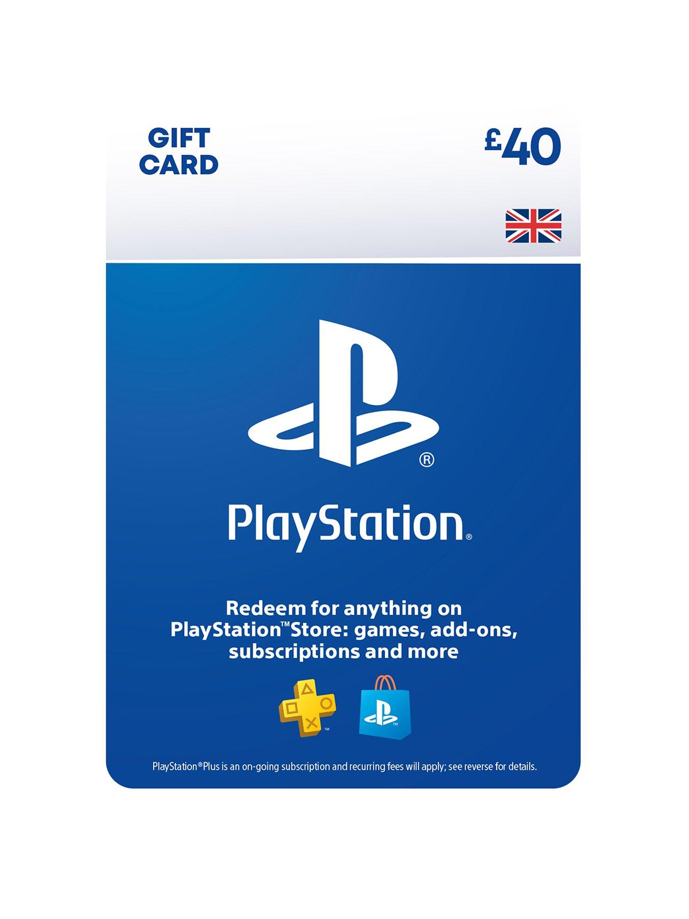 Playstation PSN Gift Card 40 Pound Digital Code UK – GameStore