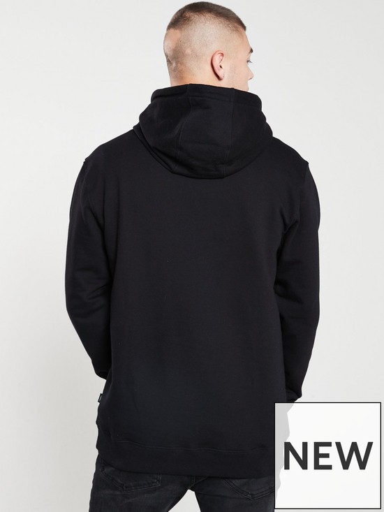 stillFront image of vans-mens-classic-logo-hoodie-blackwhite