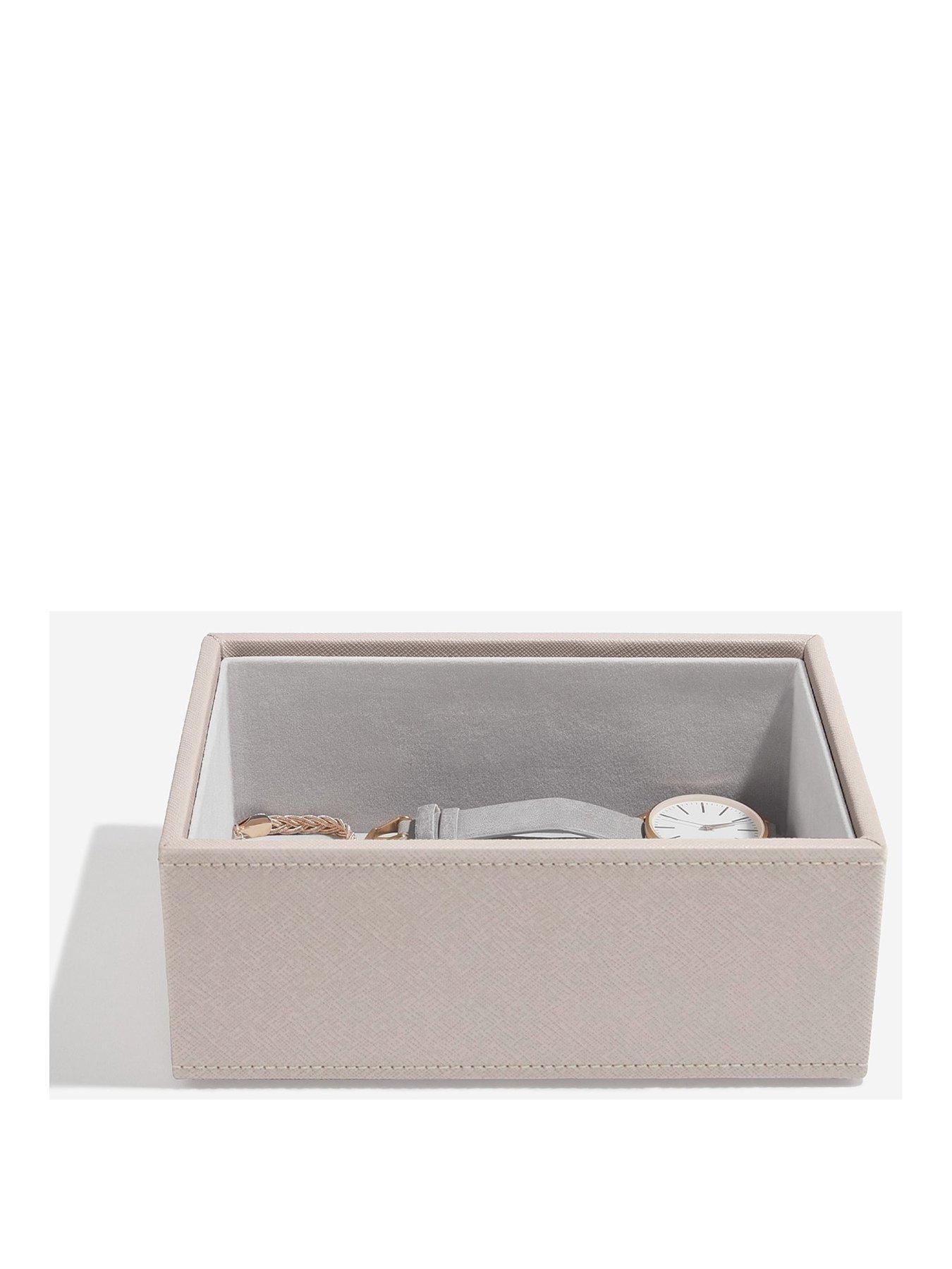 Stackers Mini Deep Open Tray - Taupe