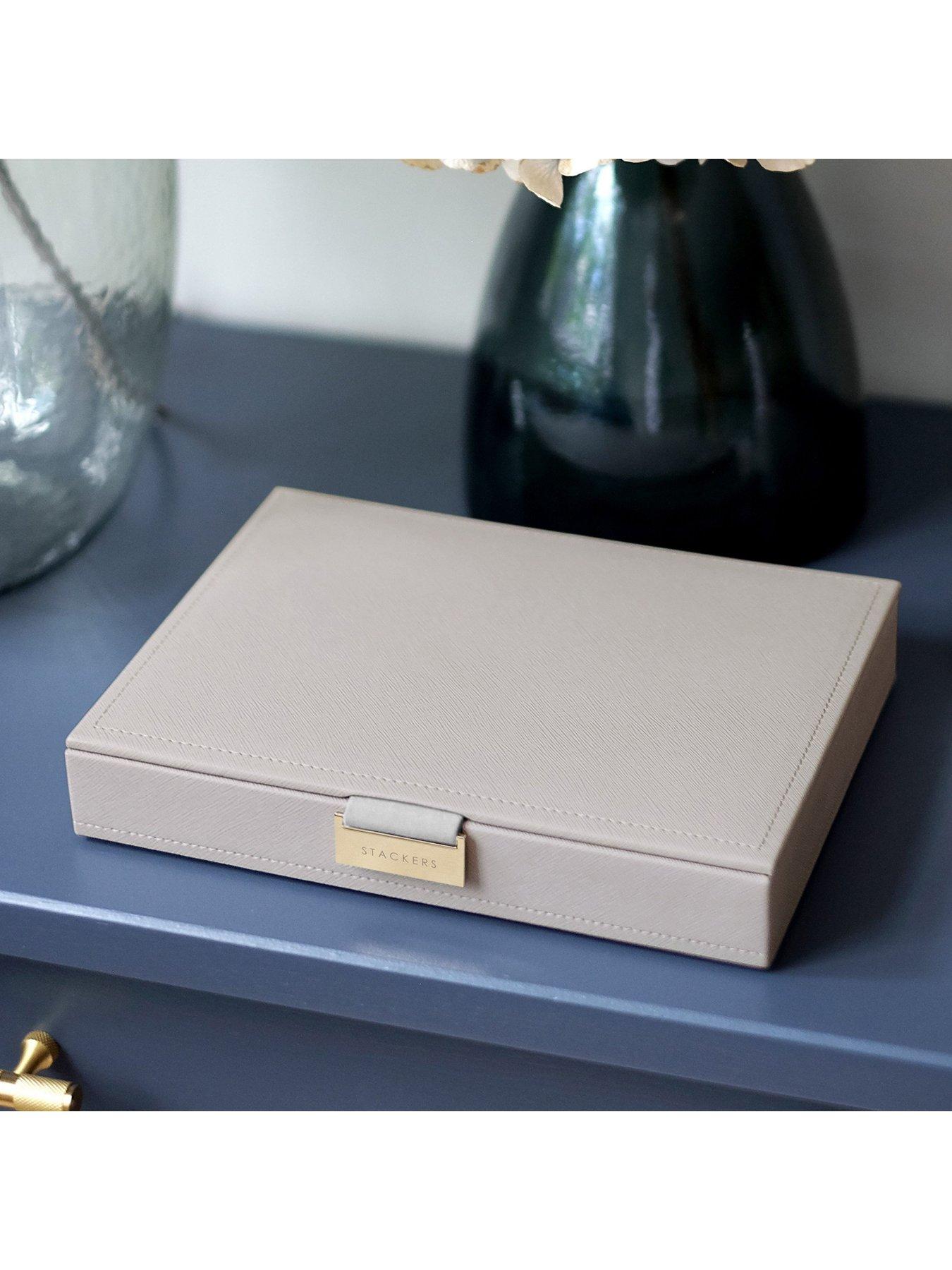 Stackers Taupe klassieke sieradendoosje Display lade