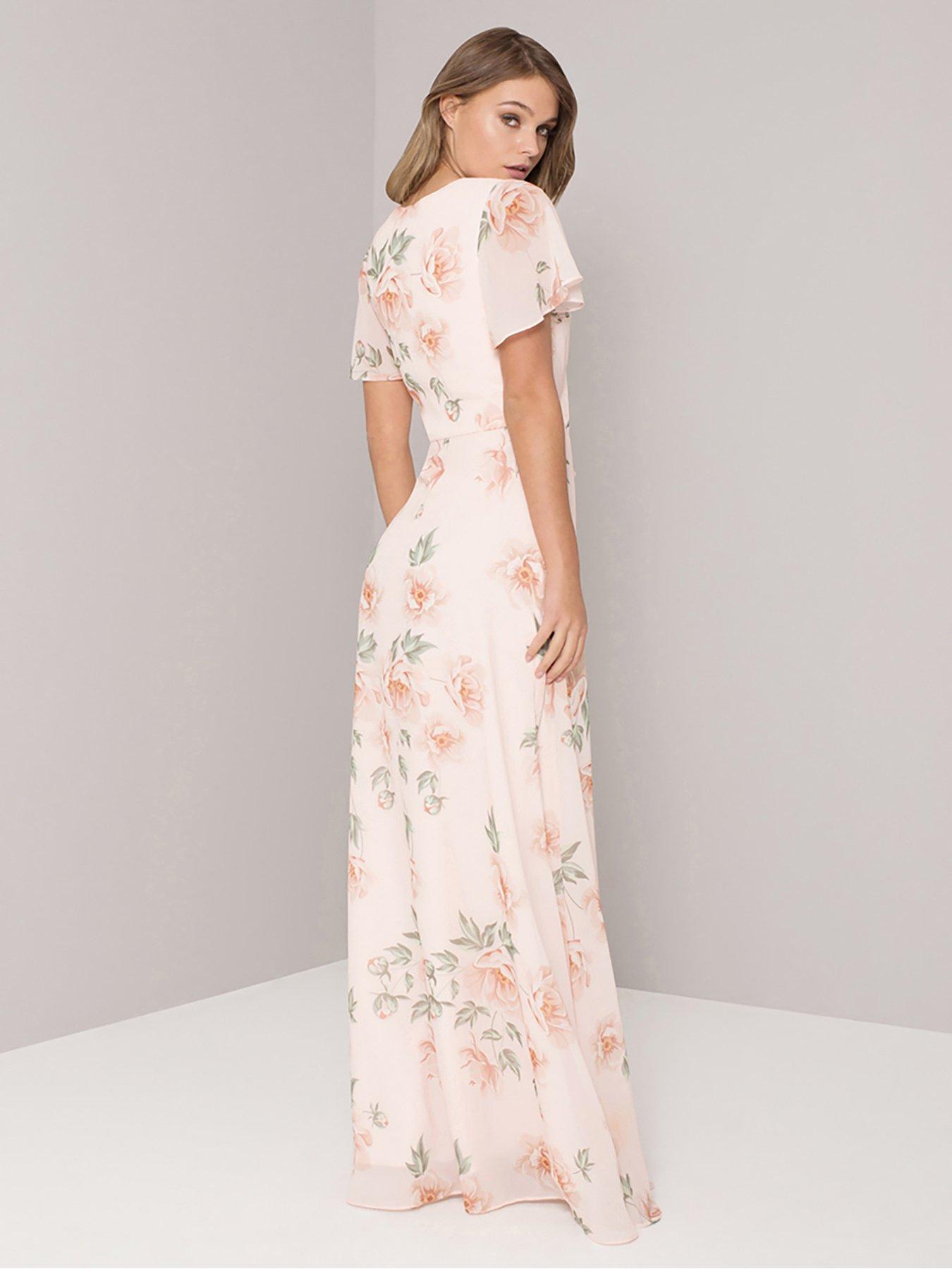 chi chi london floral maxi dress